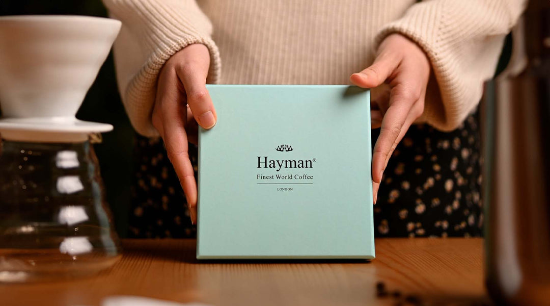 Guia do Hayman Coffee com os melhores grãos de café do mundo, perfeito para presentes de café, presentes de café e cestas de café.