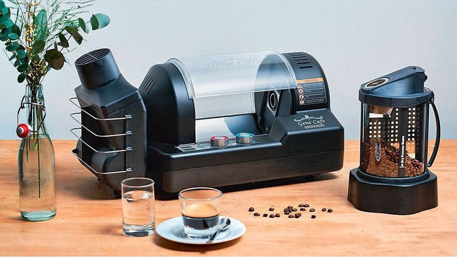 kafferoster, orostad kaffebönor, rå kaffebönor, gröna kaffebönor, kaffekvarn