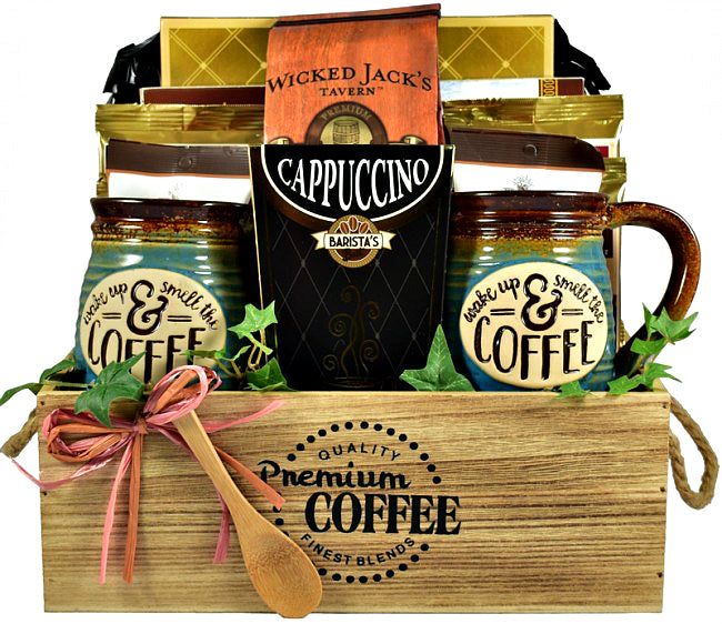 egift cards, coffee gifts, coffee gift baskets, coffee presents